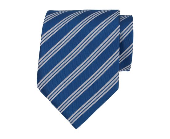 Blauwe stropdas met strepen