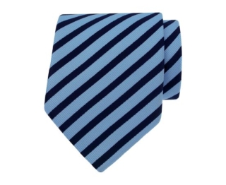 Lichtblauwe stropdas